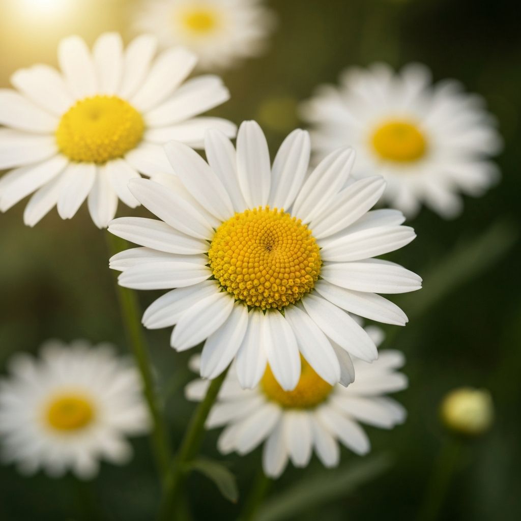Bele marjetice – simbol naše vrtnarije